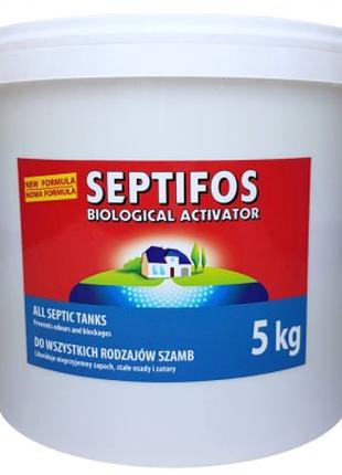 Доставка 0грн, Septifos 5кг Септифос  для септика дачных туалетов
