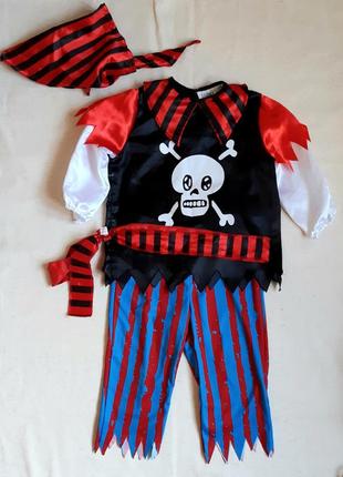 Карнавальный костюм "пират"  crazy days на 3 года (98см)