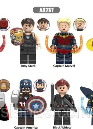 Фигурки человечки Мстители супергерои Marvel, DC  для лего