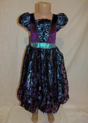 Карнавальное платье на 5-6 лет,платье на хеллоуин