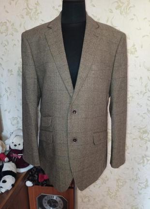 Стильный пиджак 30% шерсть droadstone bros tailored fit