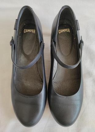 Женские кожаные туфли "camper" размер 37 (24 см)