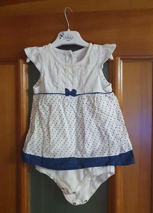 Сукня з трусиками, бодік від 6 місяців до 1 року