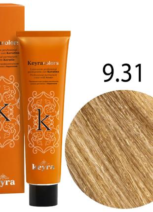 KEYRA Профессиональная краска для волос Keyracolors 9.31 очень...