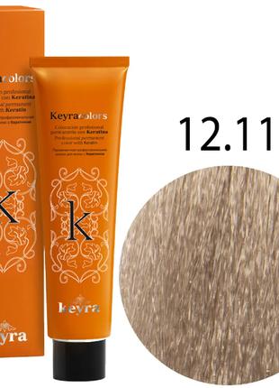KEYRA Профессиональная краска для волос Keyracolors 12.11S суп...