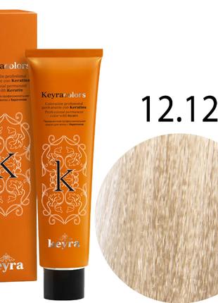 KEYRA Профессиональная краска для волос Keyracolors12.12S супе...