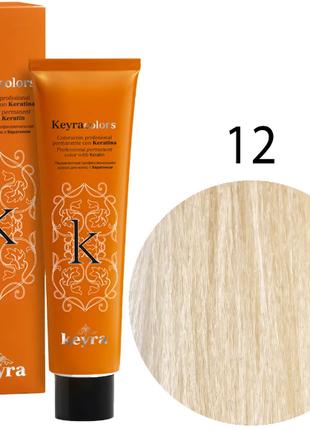 KEYRA Профессиональная краска для волос Keyracolors 12S супер ...