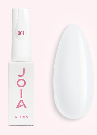 Гель-лак для ногтей JOIA vegan 004 (Молочно-белый), 6мл