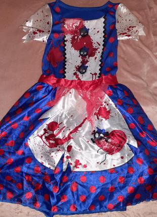 Платье на хеллоуин 9-10 лет