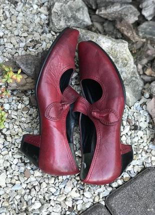 Фирменные кожаные женские туфли gabor(германия) 40р.
