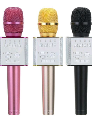 Микрофон с колонкой q9 Bluetooth