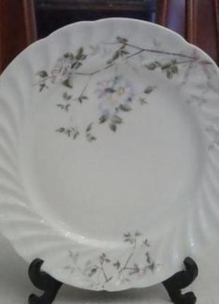 Антикварная тарелка фарфор кузнецов № 935