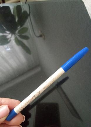 Водостойкий карандаш для глаз flormar waterproof eyeliner no: 112