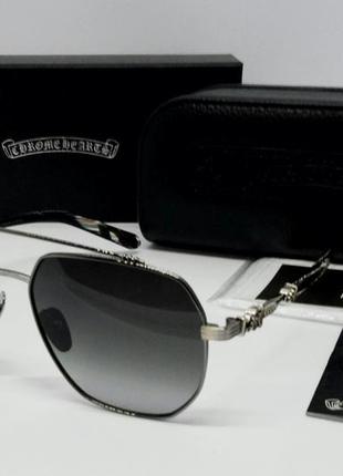 Chrome hearts модные мужские солнцезащитные очки темно серые д...