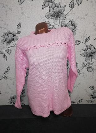 Модный свитер вязка в наличии