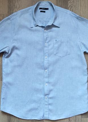 Mужская льняная рубашка Melka Sweden, размер XL