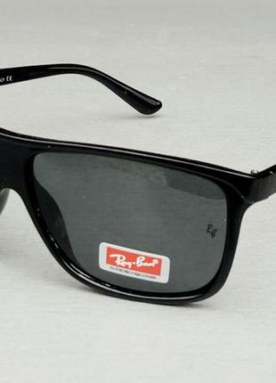 Ray ban очки солнцезащитные унисекс черные линзы стекло
