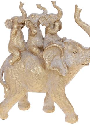 Декоративная статуэтка Слон и слонята