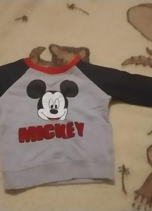 Свитшот,микки маус ,свитер mickey