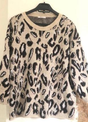 Пуловер в леопардовый принт, 16