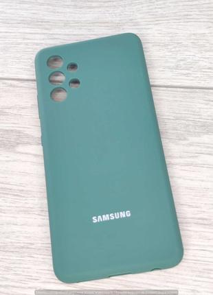 Чохол Samsung A32 Silicone cover pine green 9792