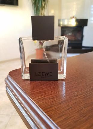 Парфюмированная вода loewe solo mercurio