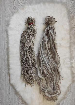 Комплект набор искусственных волос для косичек плетения заплет...