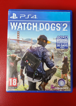 Игра диск Watch Dogs 2 для PS4 / PS5