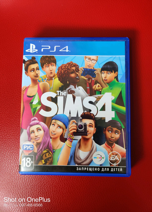 Игра диск The Sims 4 для PS4 / PS5 RUS