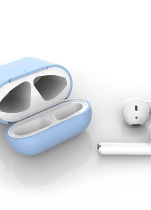 Чохол для бездротових навушників Apple Airpods 1/2, силіконовий