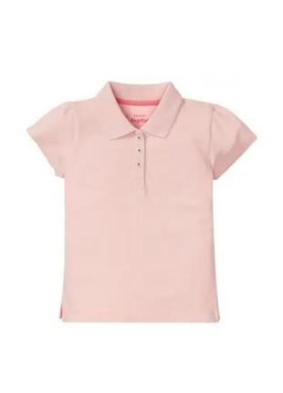 Lupilu. розовая футболка поло 98-104