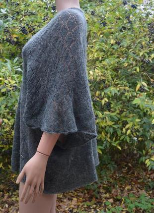 Тёмно-серый женский свитер - болеро бренда capsize clothing xs...