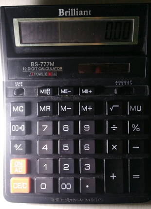 Калькулятор BS-777M