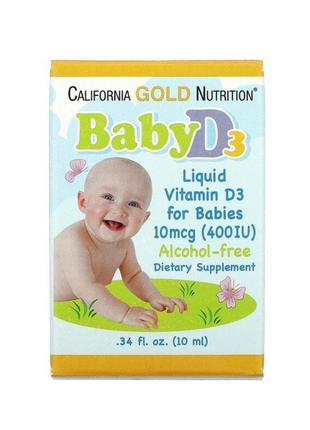 California gold nutrition 400me
витамин d3 в жидкой форме без ...