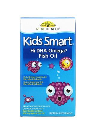Bioglan
kids smart, рыбий жир с высоким содержанием омега-3 и ...