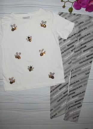 Комплект футболка і лосини 6-7 років