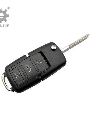 Ключ Polo Volkswagen 3 кнопки лампочка посередине 1K0959753G 1...