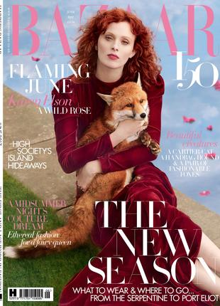 Журнал Harper's Bazaar UK (June 2017), журналы мода-стиль