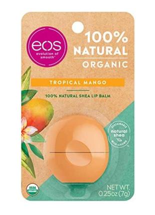 Eos бальзамы для губ 7 грамм, mango