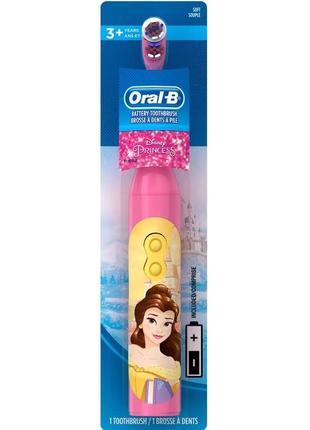 Oral в зубная щётка детская электрическая на батарейках принце...