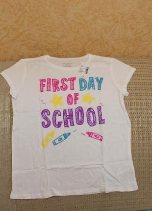 Новая футболка девочке 10-12 лет от childrens place, сша