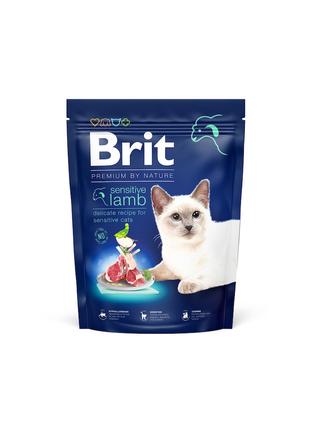 Корм для котов Brit Premium Cat Sensitive 1,5кг