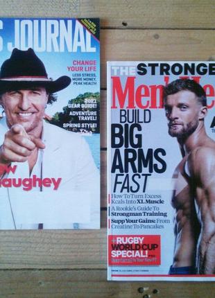 Журнали Men's Journal, журнал Men's Health - спорт фитнес журналы