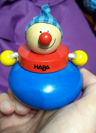 Неваляшка эко игрушка HABA