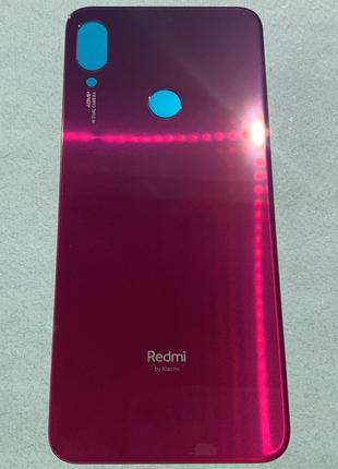 Задняя крышка для Redmi Note 7 Nebula Red на замену красная