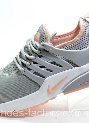Женские кроссовки Nike Air Presto, Серый/Розовый, купить со ск...