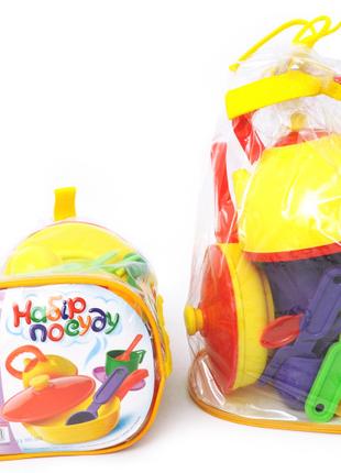 Кухонный набор UNICA детская игрушечная посуда 17 предметов 10...