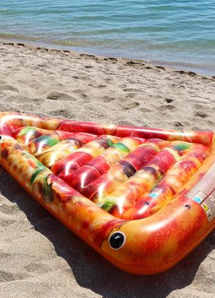 Матрас надувной пляжный INTEX 58752 "Пицца" размер 175*145 см ...