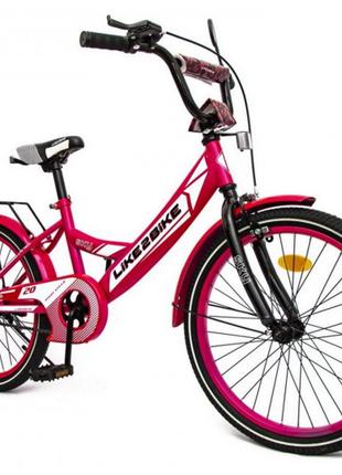 Велосипед детский двухколесный для девочки 20'' 212004 Like2bi...