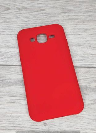 Чохол Samsung J500/ J5 2015 Silicon case red 76034